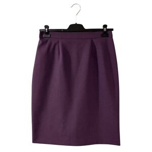 Vintage 1970’s TanJay Purple Pencil Skirt - Waist 17